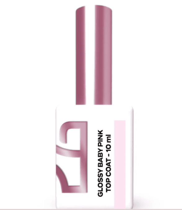 Top Coat - Glossy Baby Pink 10ml