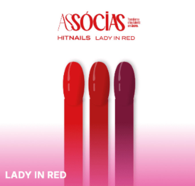 Collection Vernis Gel Lady in Red - 3 Couleurs