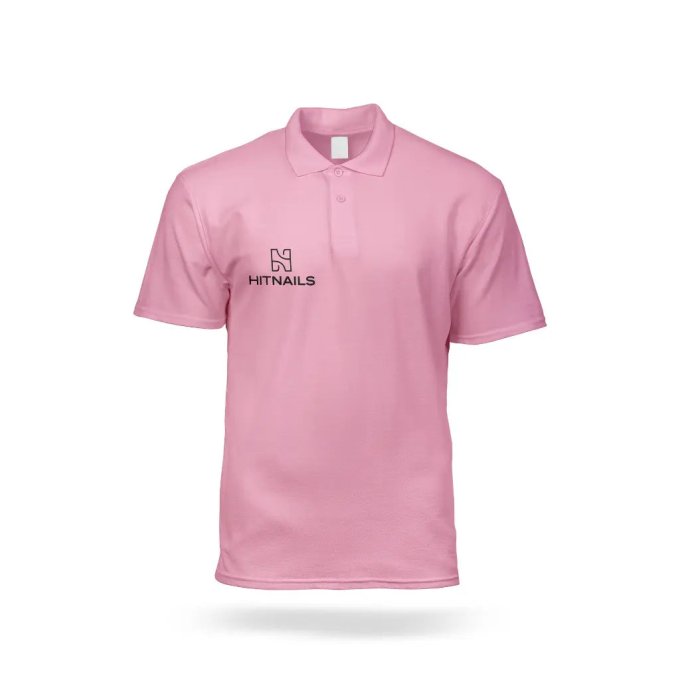 Polo Rose Homme - M