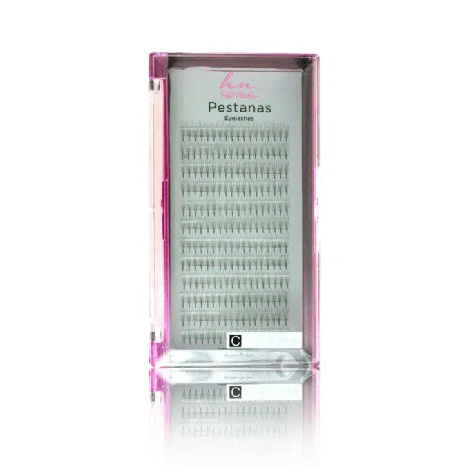 Caixa Pestanas 3D/Russas C 0,07 x 9mm em leque