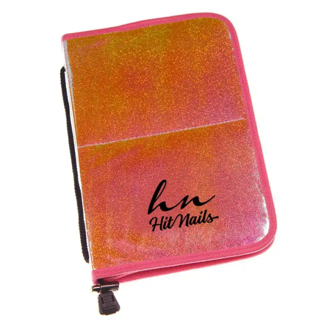 Étui Pinceaux Double Glitter Pink