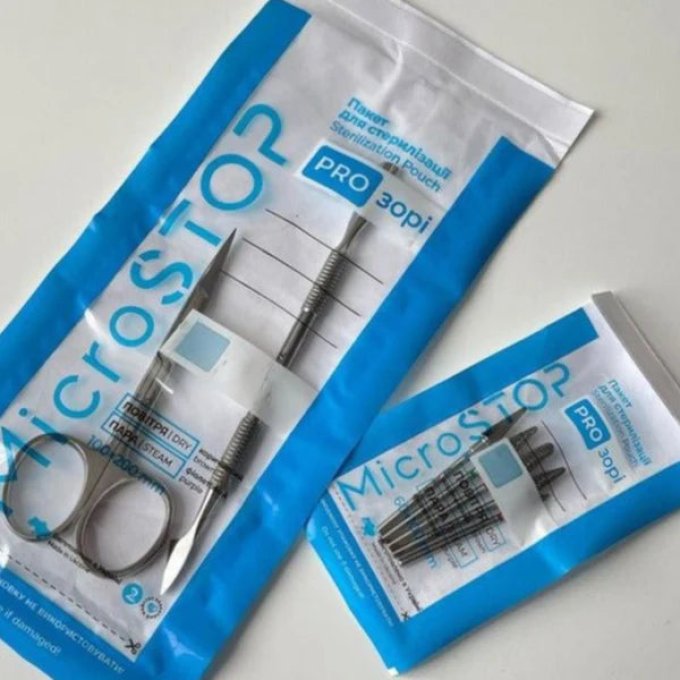 Sachets Transparents de Stérilisation 60 × 100 mm | Pack 100 Unités